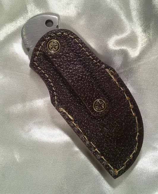 Damascus Steel Hawkbill Karambit Knife + Spring Assisted Tactical Knife II