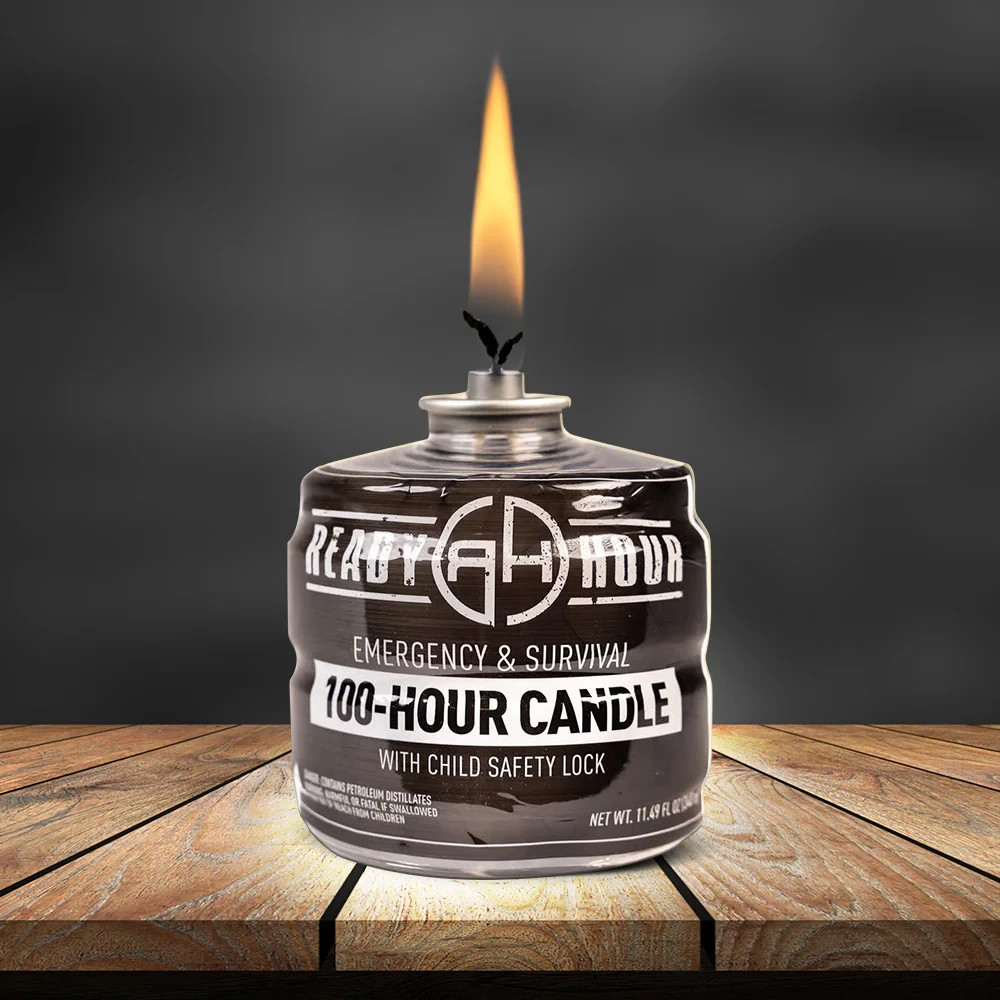 3 Pack Ready Hour Emergency Survival Gear 100 Hour Candle Smokeless Odorless NEW