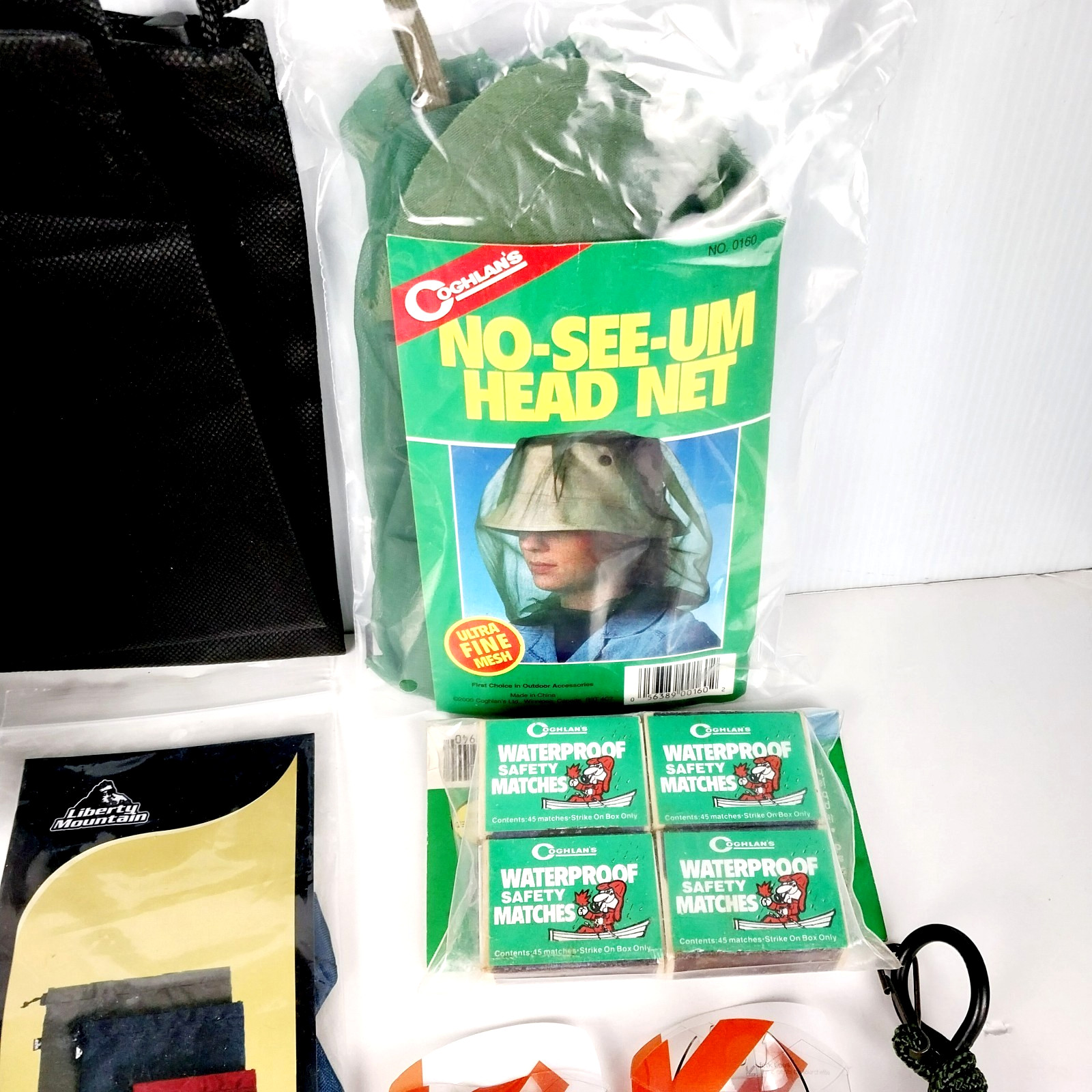 25-Pc Outdoor Survival Hiking Camping Backpacking Gear Lot – SEE ENLARGED PICS!