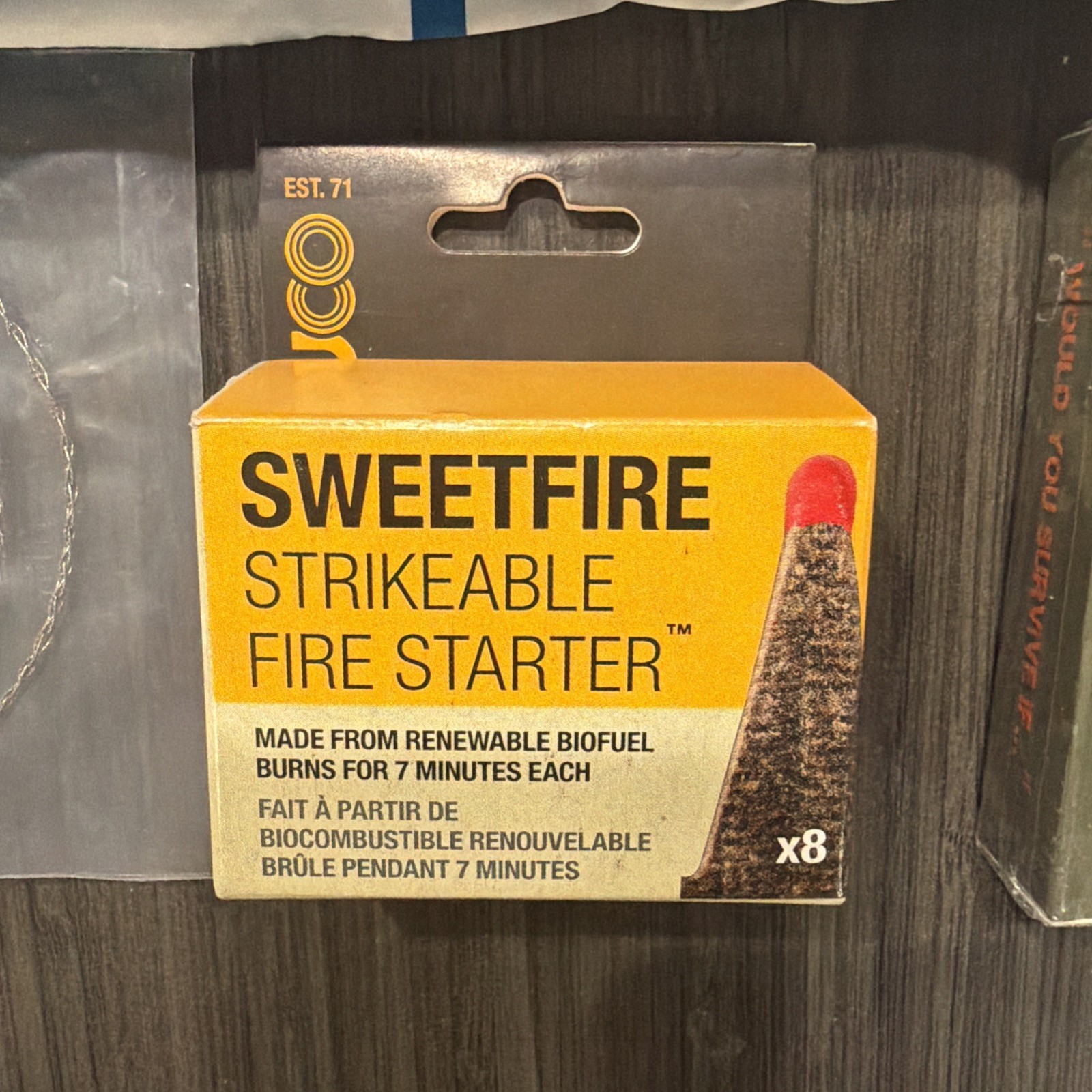 Survival Kit Lot 4 Aquamira Water Filters UCO Fire Starter Wire Saw & Cards New
