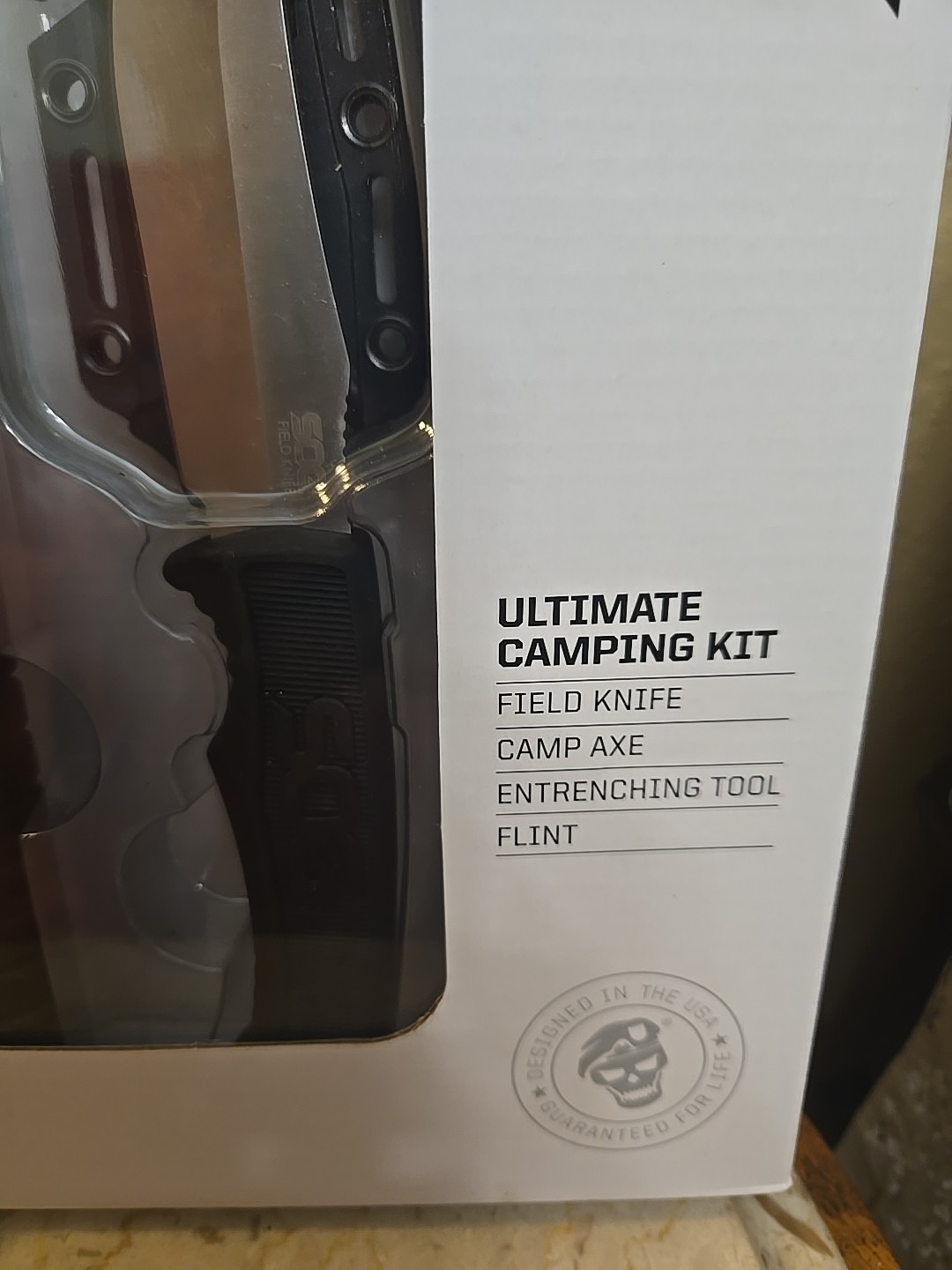SOG Ultimate Camping Kit. New In Box.