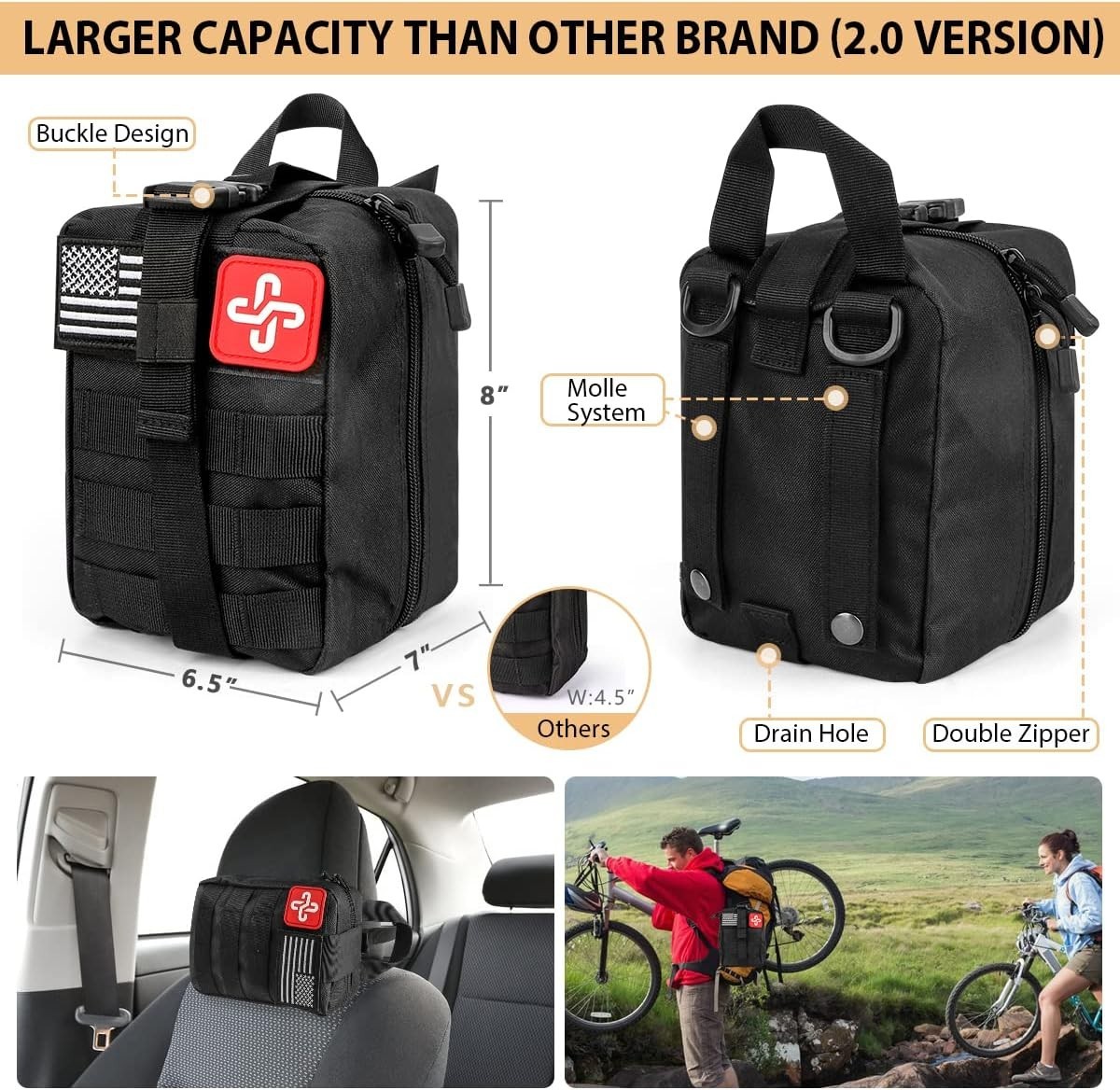 Comprehensive 250-Pcs Survival Gear Kit with Emergency Tent & First Aid Supplies