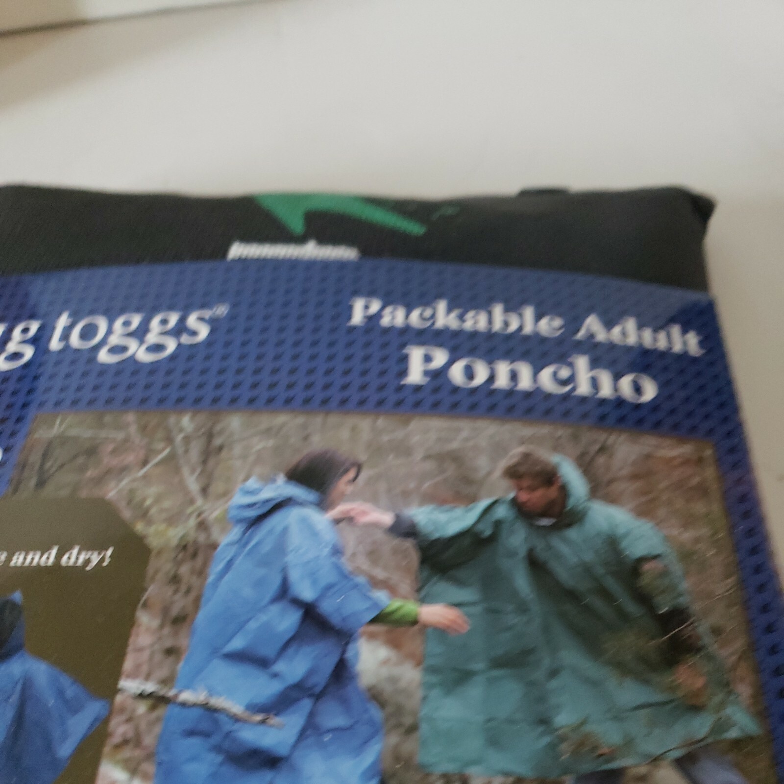 Frogg Toggs FTP1714-04 Ultra Lite Poncho Khaki Waterproof
