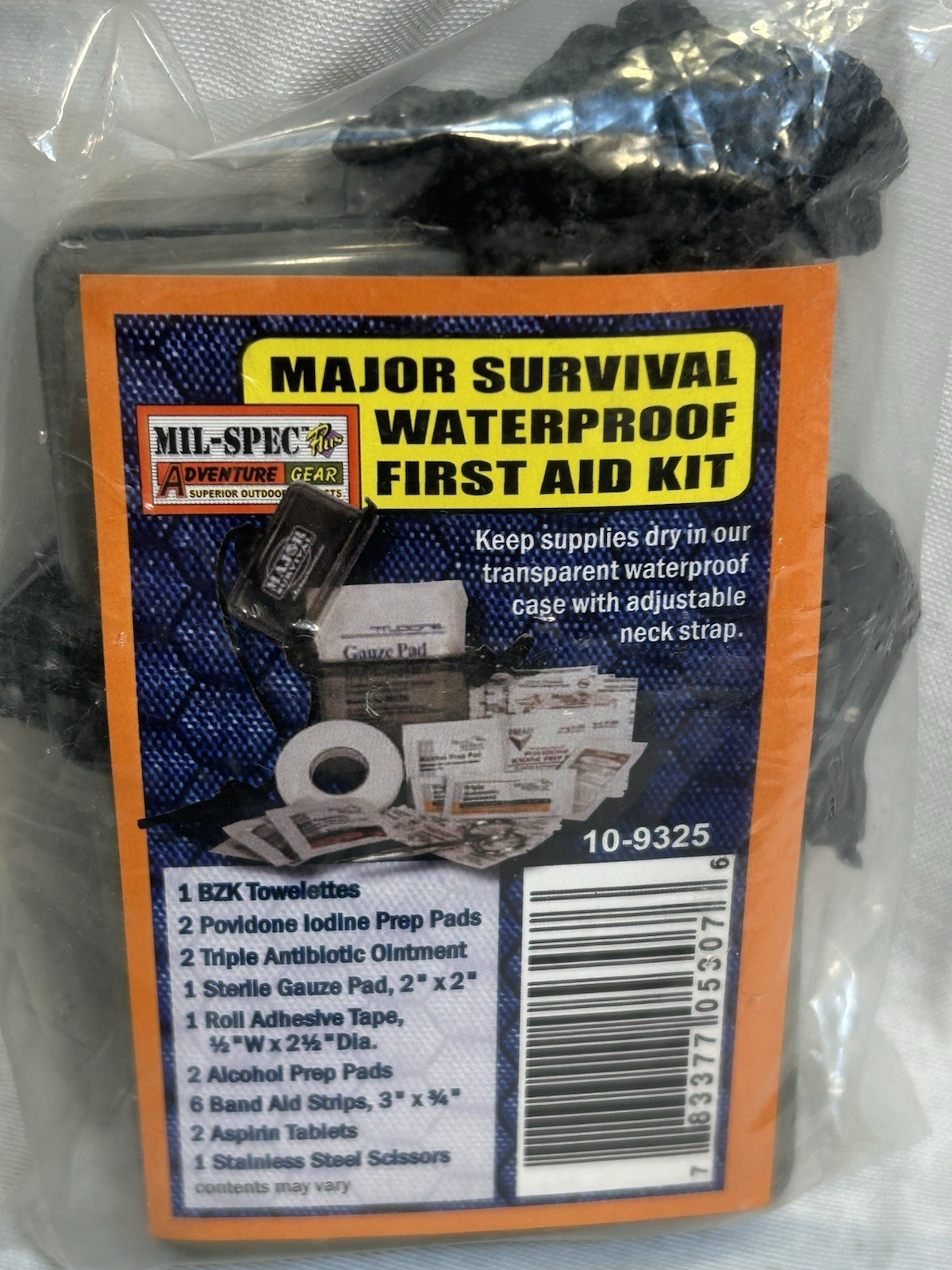 Water Proof Matches Lot Of 12 Packs with Travel First Aid Kit