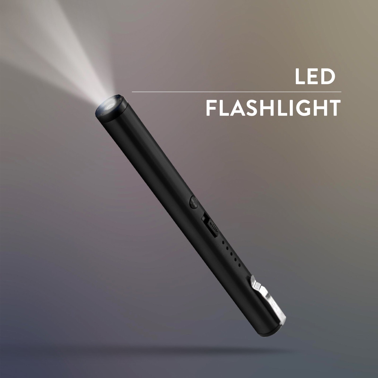 Enlight Compact Safety Pen Flashlight | 110 Lumens w/ Charging Indicator