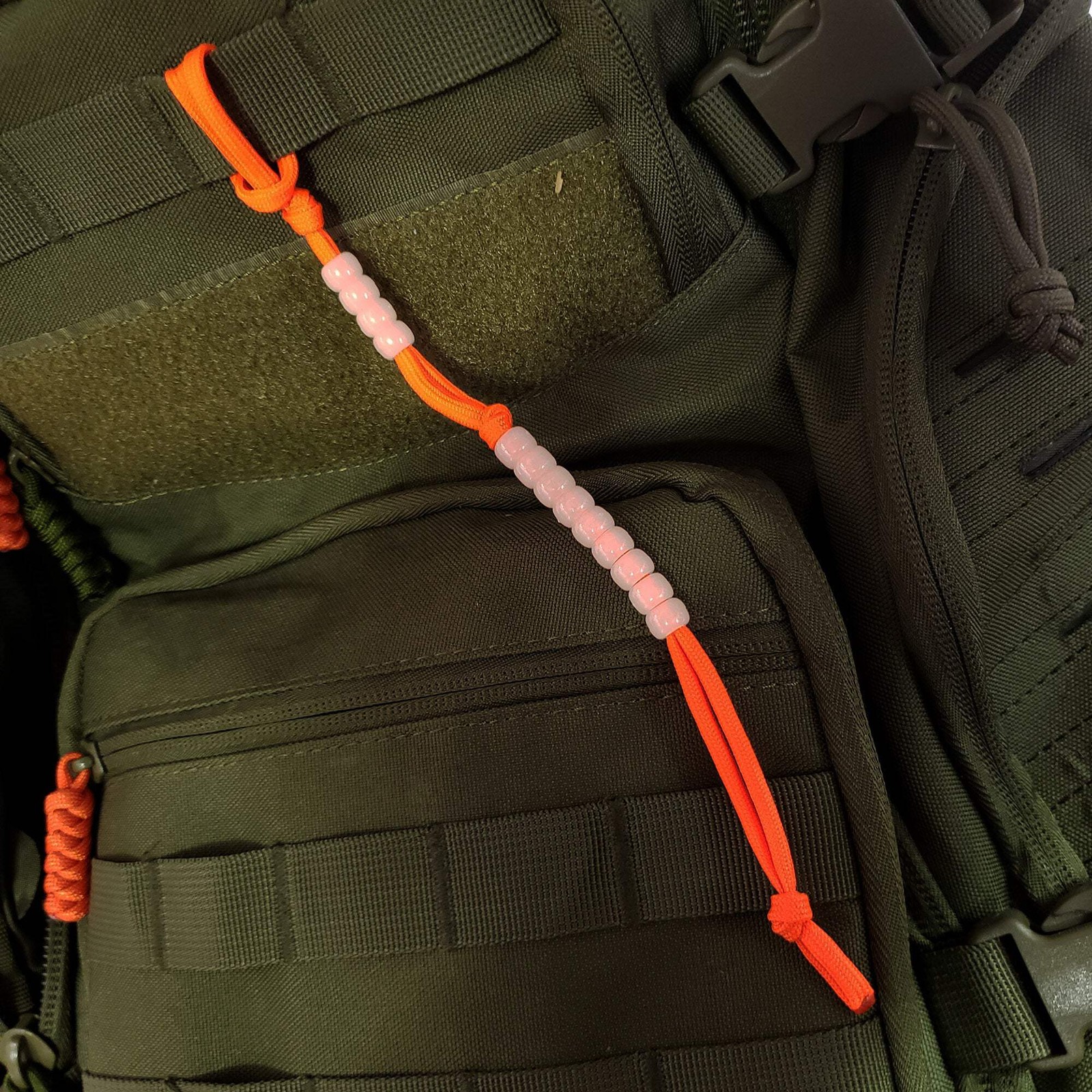 Pace Count Beads for Orienteering and Land Navigation – Phosphorescent “Glow in