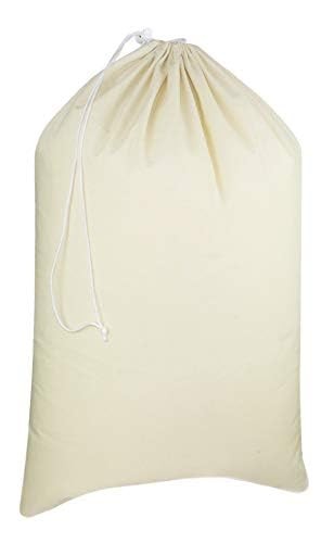 COTTON CRAFT Extra Large Laundry Bags – Heavy Bag / 1 Pack, White