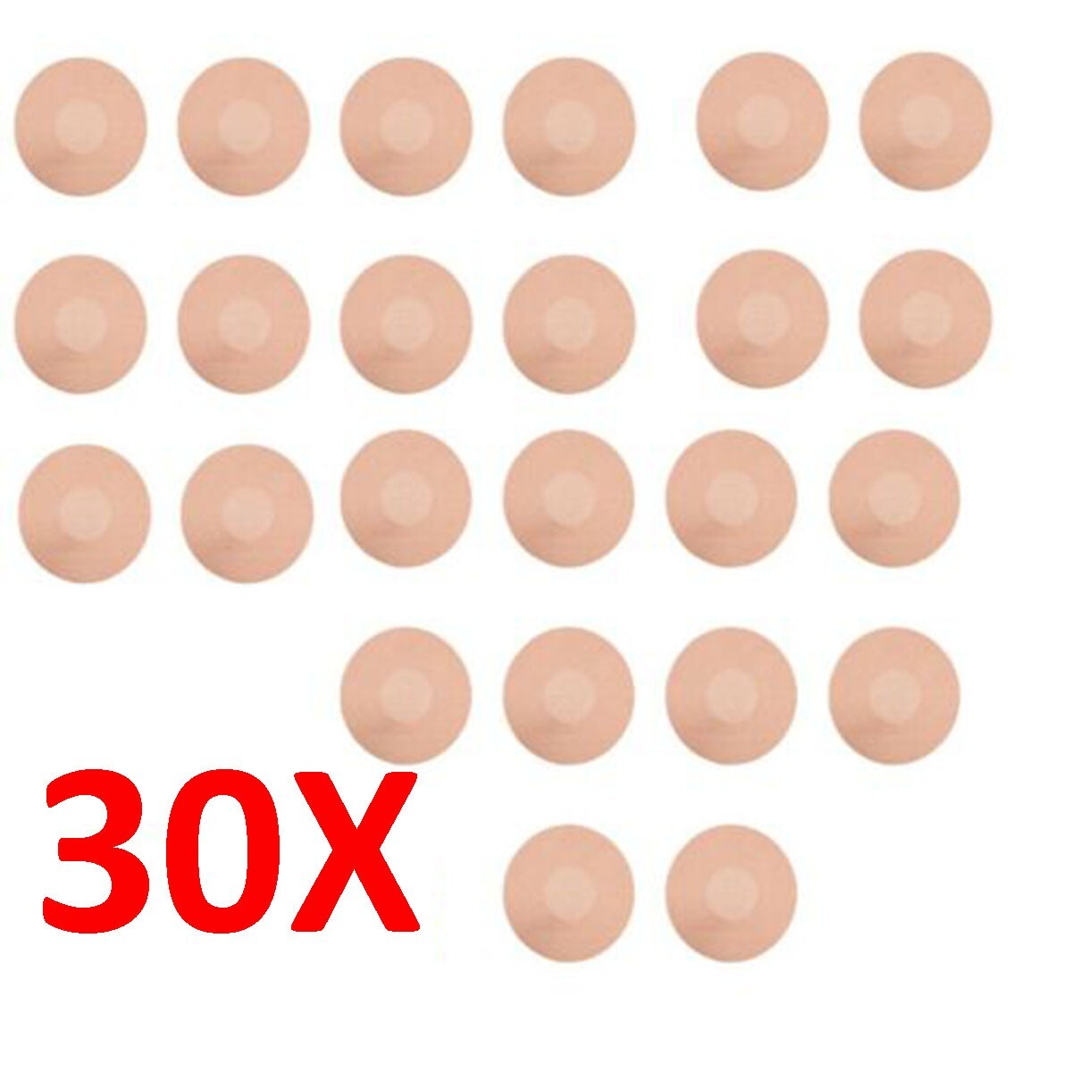 30x Adhesive Patches Waterproof Sensor Covers Flesh Flexib For Freestyle Libre