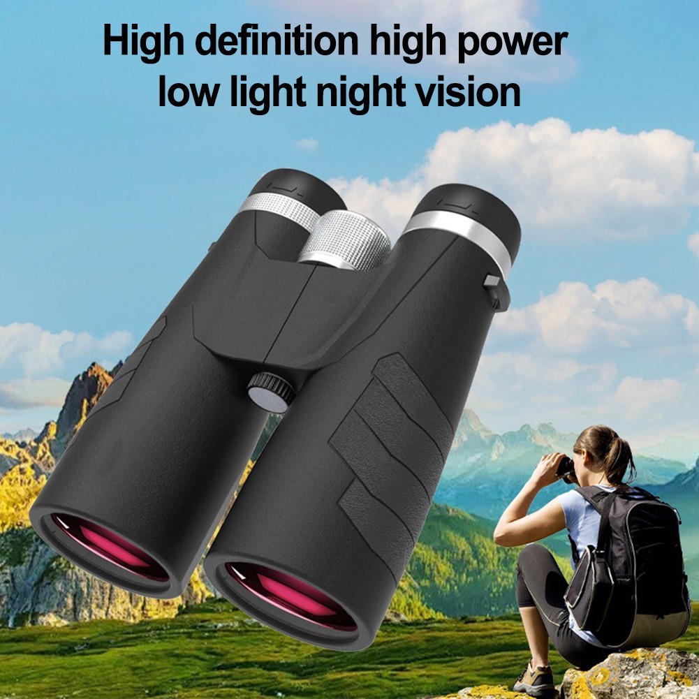 Lightweight 12×50 Binoculars for Wildlife Watching in Low Light Environments