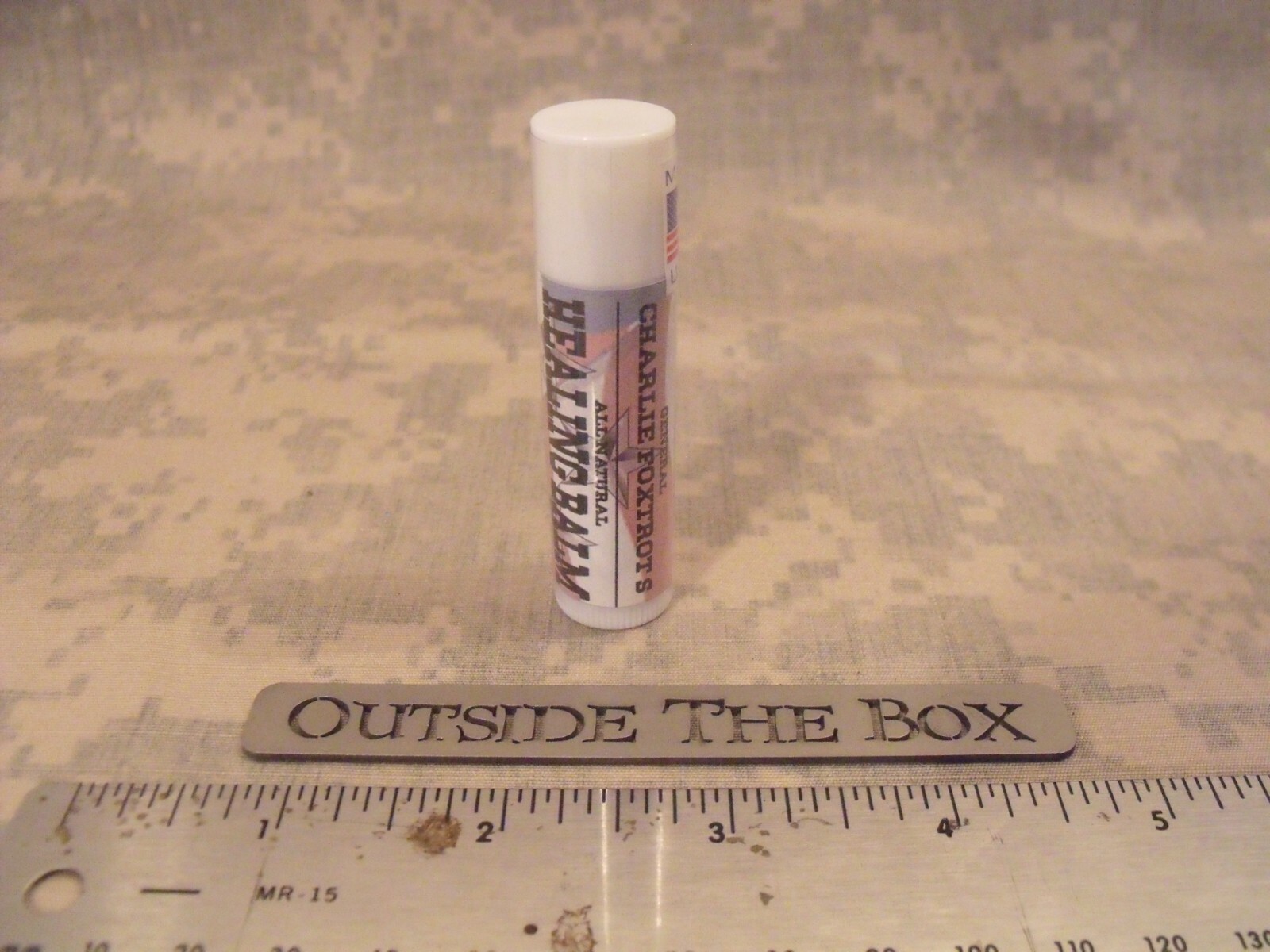 General Charlie Foxtrot’s ALL NATURAL Healing Balm, .15 oz Tubes, LOT OF (3)