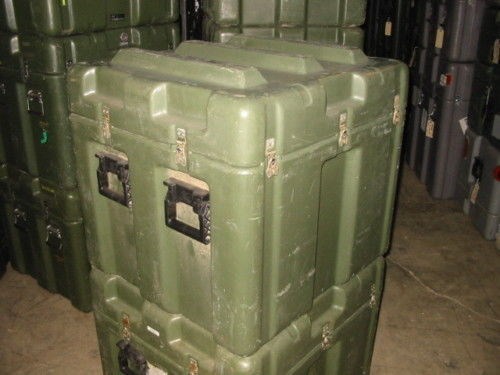 Hardigg Pelican 29x27x27 Hinged Single Lid Hard Case Equipment Shipping A