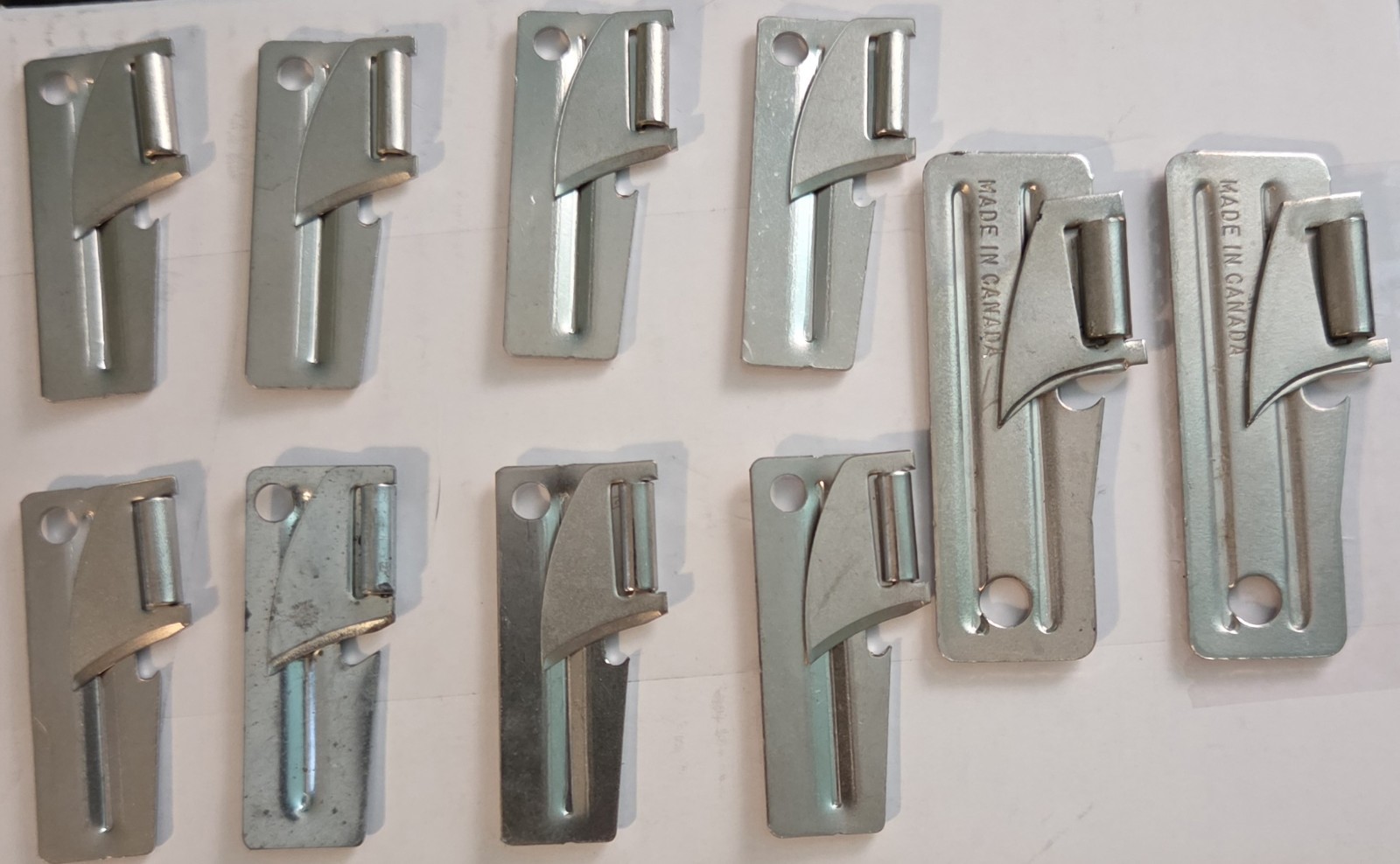 P38 & P51 Can Opener 10 Pack Shelby Camping Survival Military