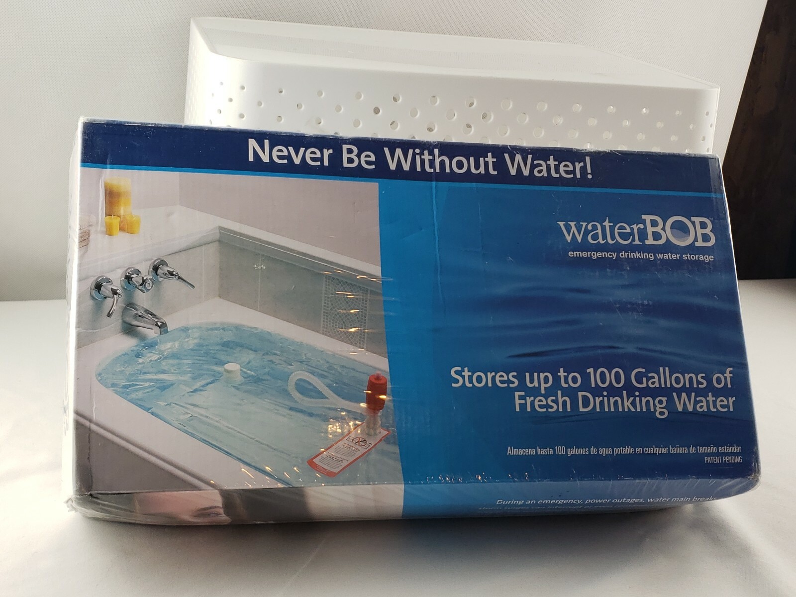 NEW WaterBOB Emergency Survival Bathtub 100 Gal BPA Free Drinking Water