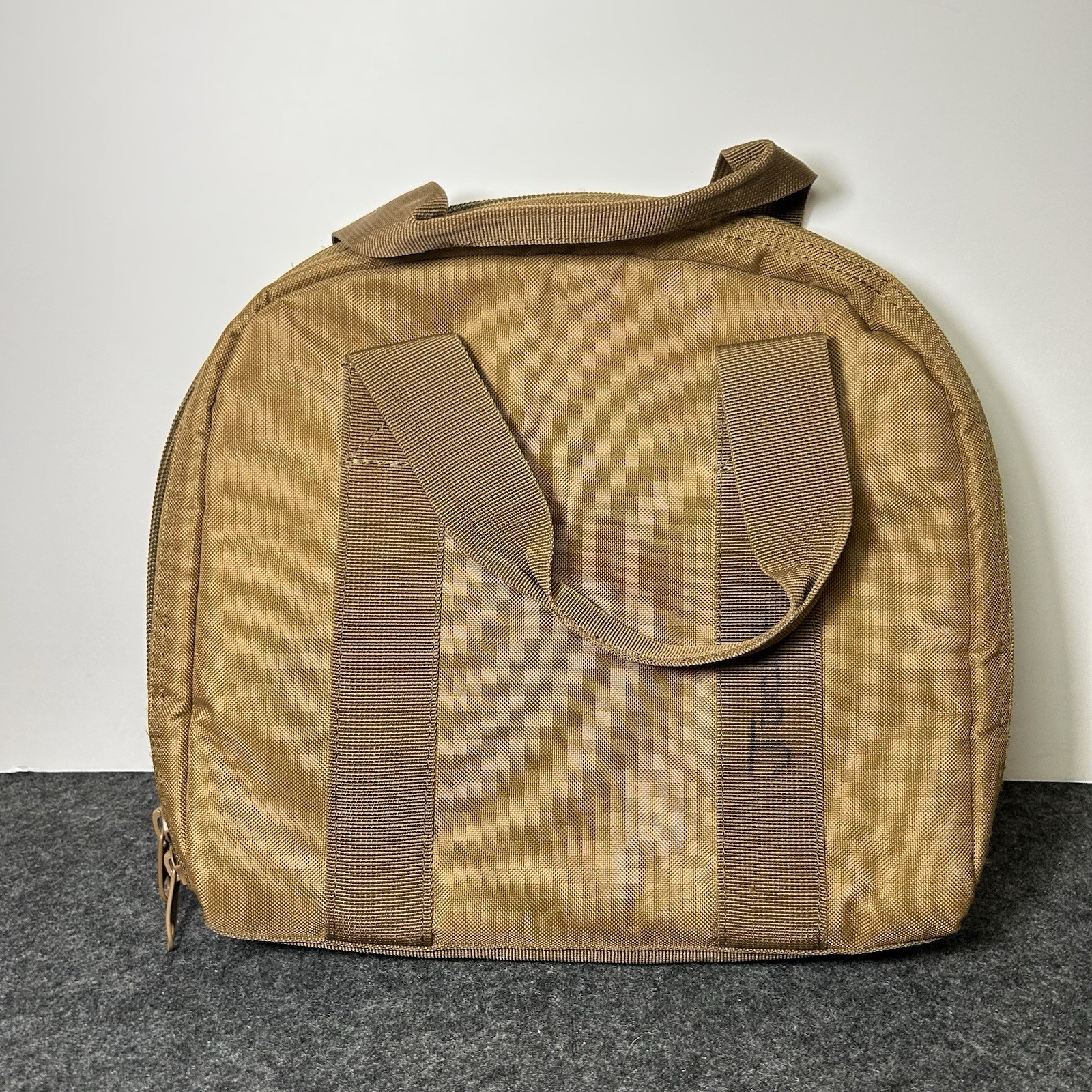 LA POLICE GEAR DESERT TAN TACTICAL PISTOL BAG SURVIVAL AUTHENTIC