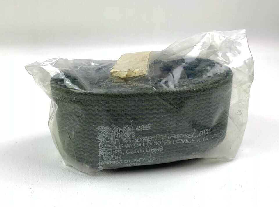 *NOS* US Military 72″ Heavy Duty Webbing Litter Patient Securing / Cargo Strap
