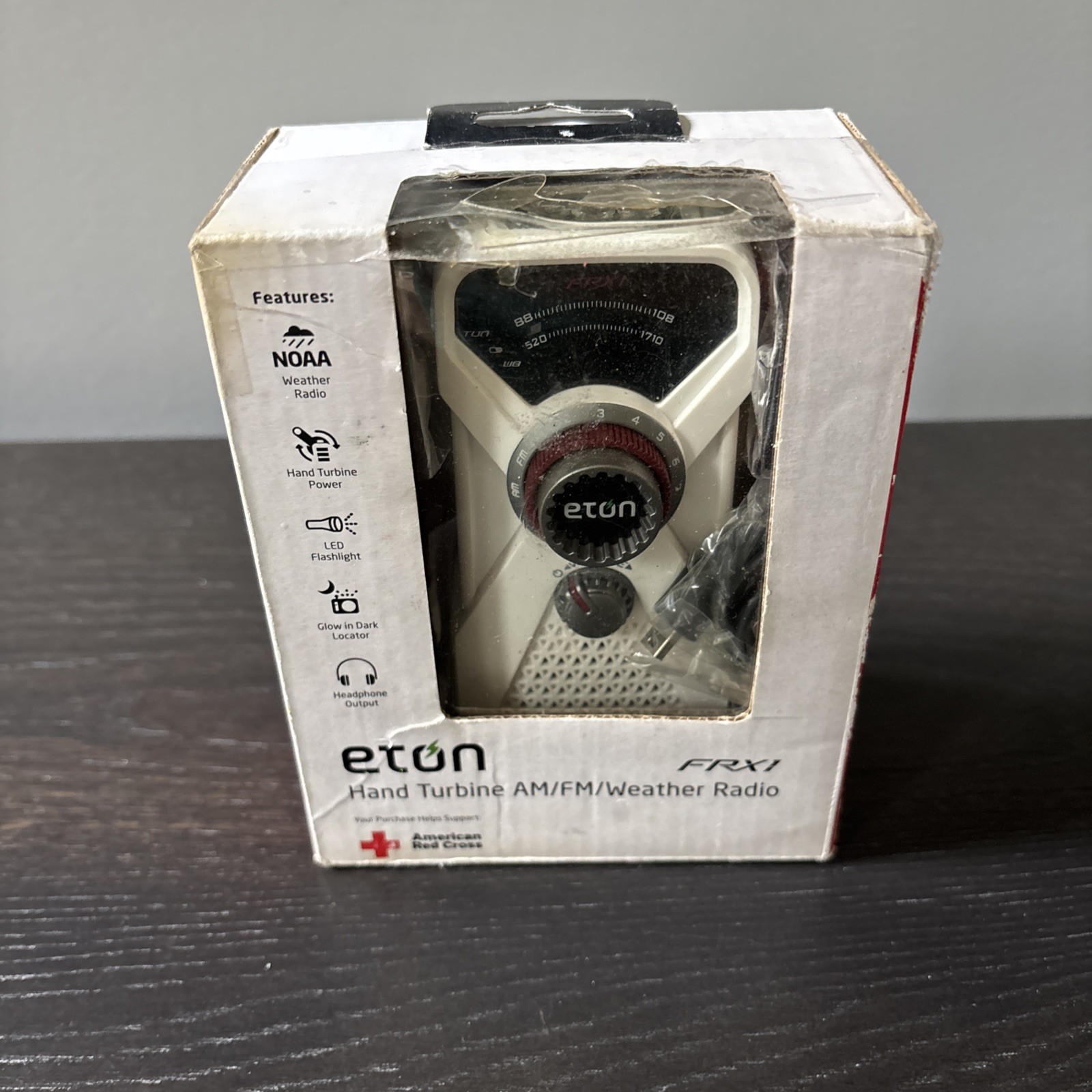 ETON FRX1 Hand Crank Turbine AM FM Weather Analog Radio NEW Prepping Emergency