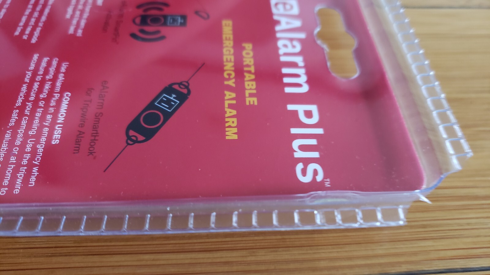 BASU eAlarm Plus 130db Emergency Alarm for Camping & Hiking Tripwire Alarm