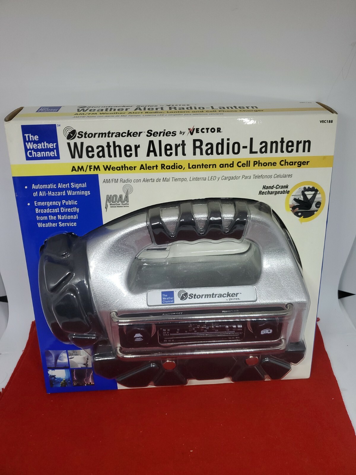Vector Stormtracker VEC188 Weather Alert Radio Lantern NEW OUTDOOR SURVIVAL