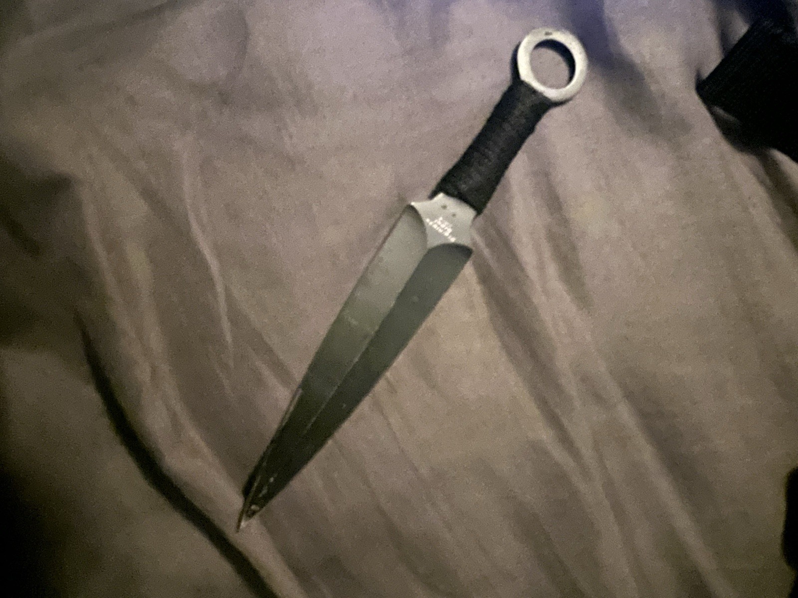 USCCA Survival Kit W/ Added Fixed Blade & Throwing Knife (Packed With Surv. Sup)