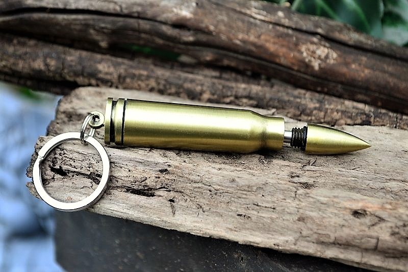 Bullet Permanent Match – Fire Starter Lighter – Camping Survival Gear Key Ring
