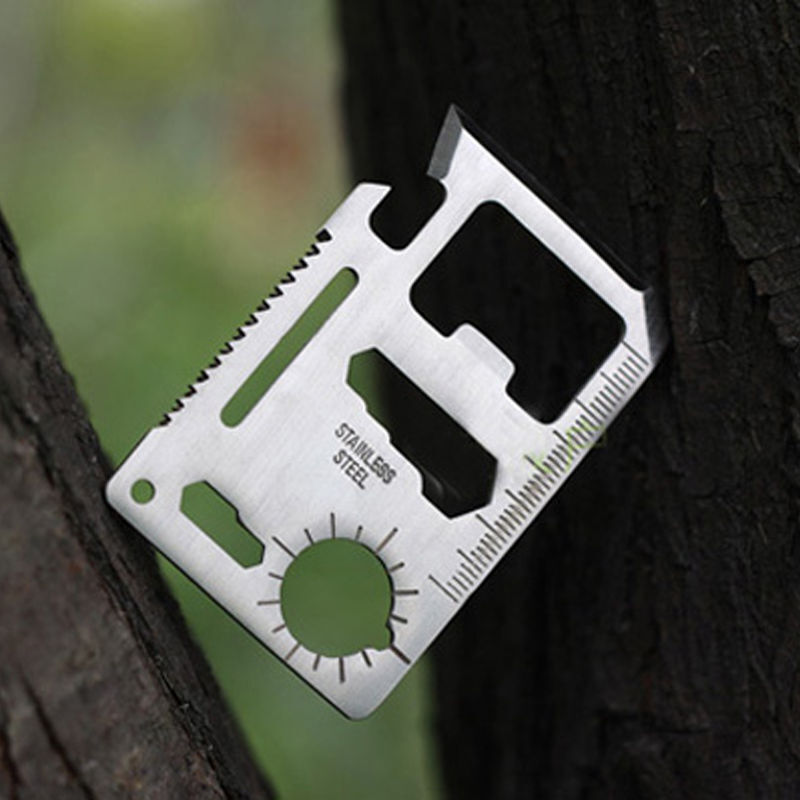 14-in-1 Multitool Card – Excellent Holiday Stocking Stuffers 5 / 10/ 20 PAKs