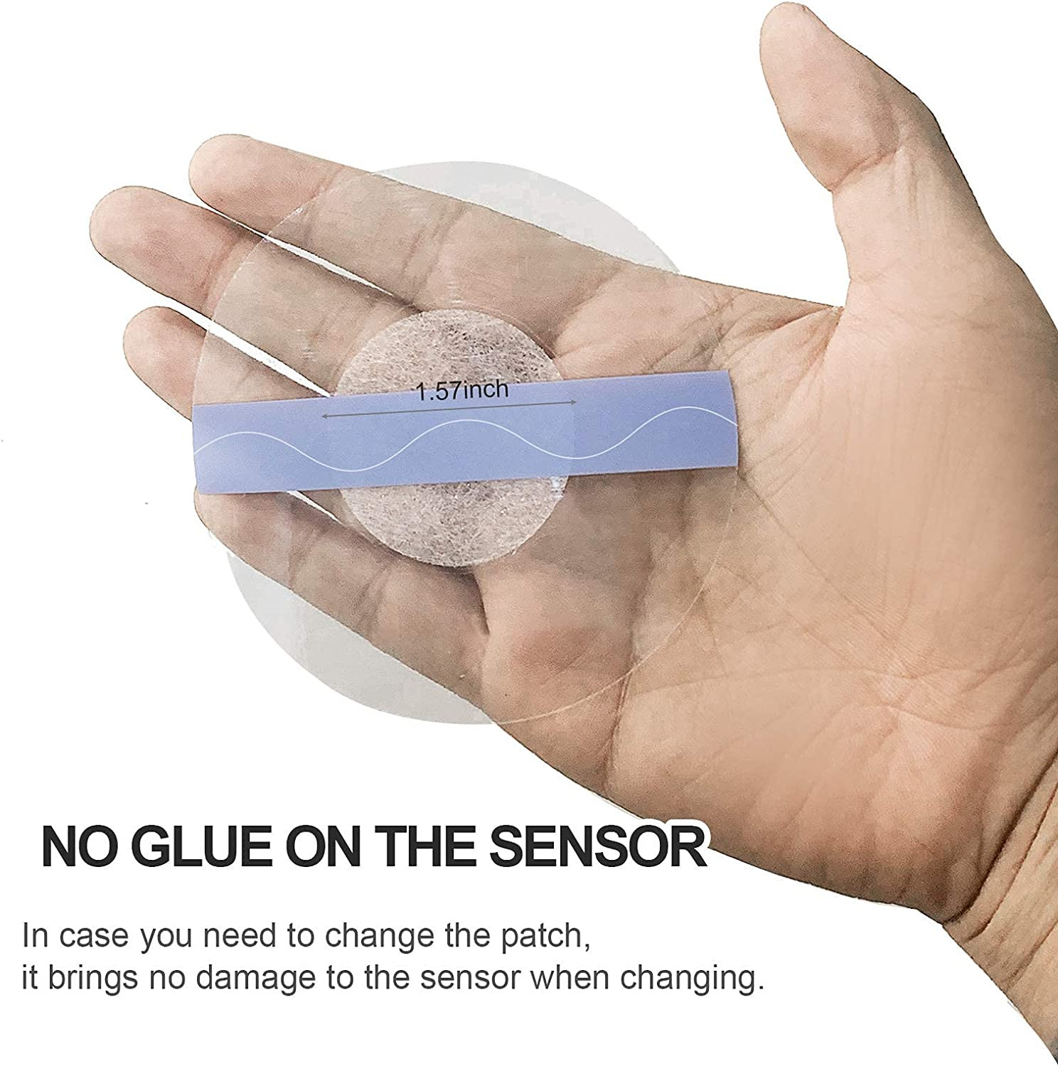 40Pack Libre Sensor Covers,Waterproof & Breatheable Patches for Libre 1/2/3 plus