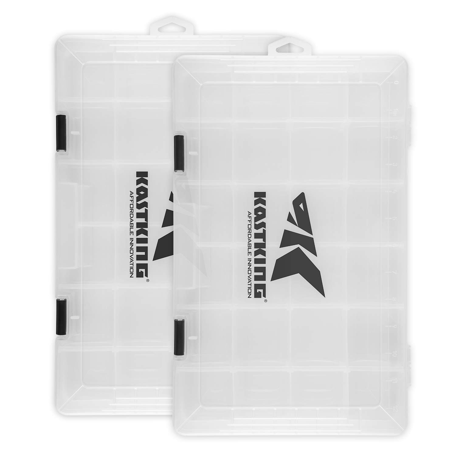 KastKing Tackle Boxes, Plastic Box, Storage 3700(2Pack), Standard