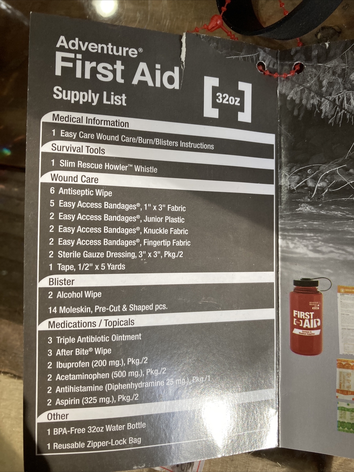 adventure medical first aid kit Canteen And Medical Supplies Supplies Listed