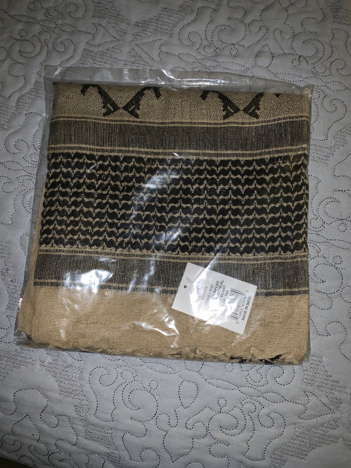 Rothco shemagh tactical desert scarf survival emergency Tan/rifles #26 uget 2