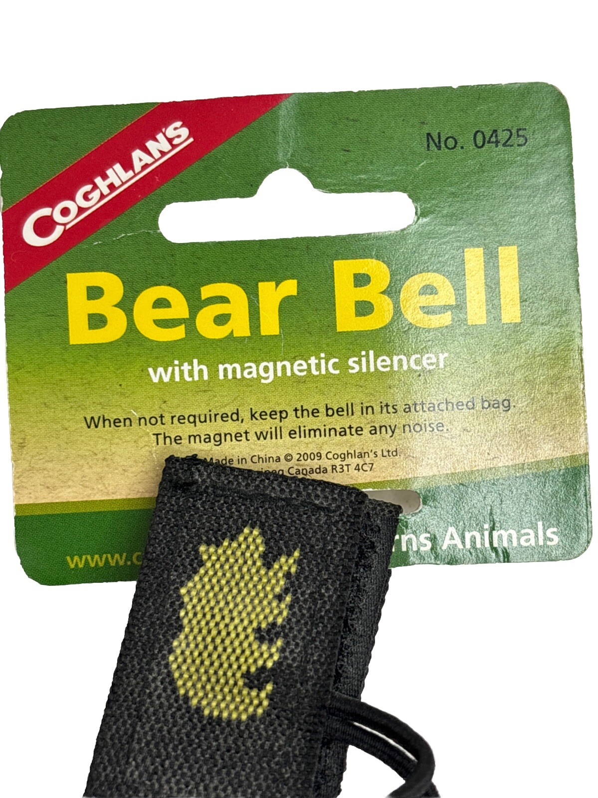 Coghlan’s Bear Bell with Magnetic Silencer