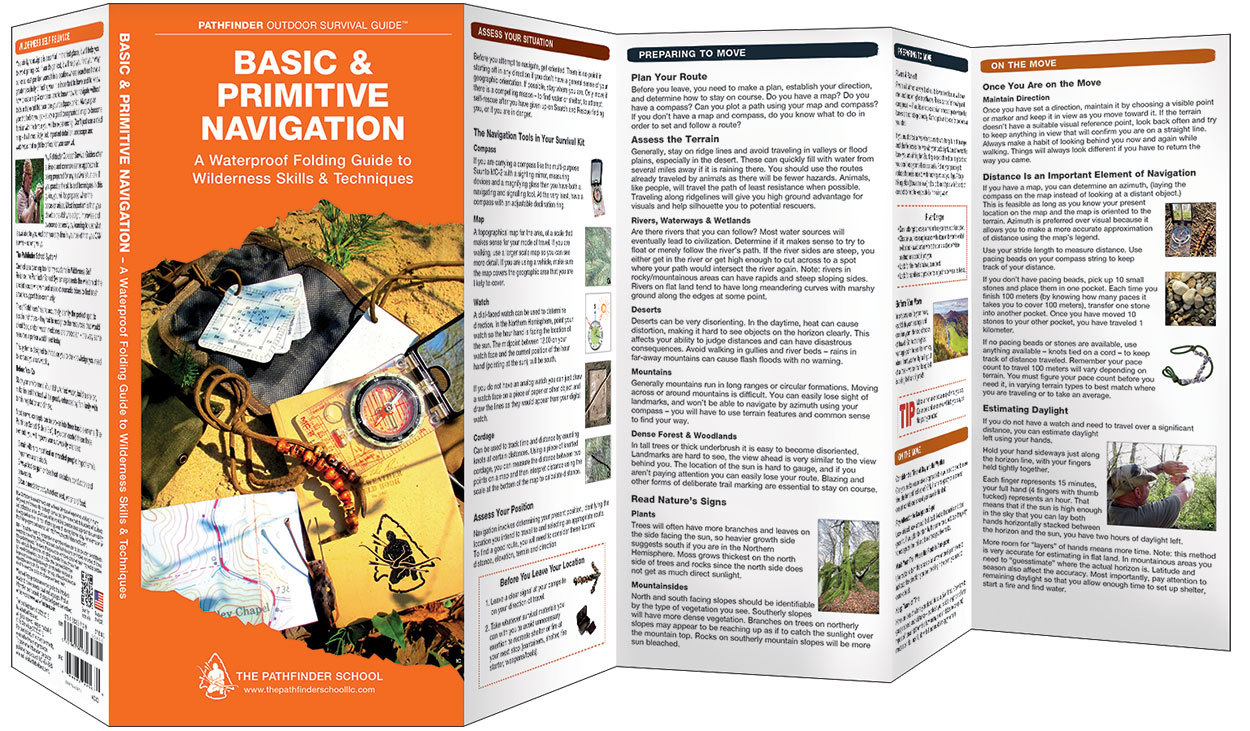 Basic and Primitive Navigation – Emergency Disaster Guide Bug Out Bag Kit Book