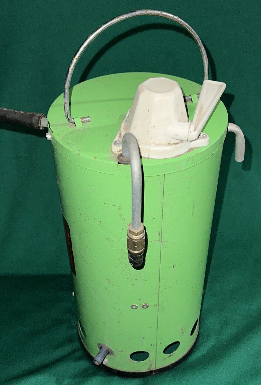 70s VINTAGE THE LITTLE SIZZLER PROPANE INSTANT HOT WATER HEATER CAMPER GLAMPER