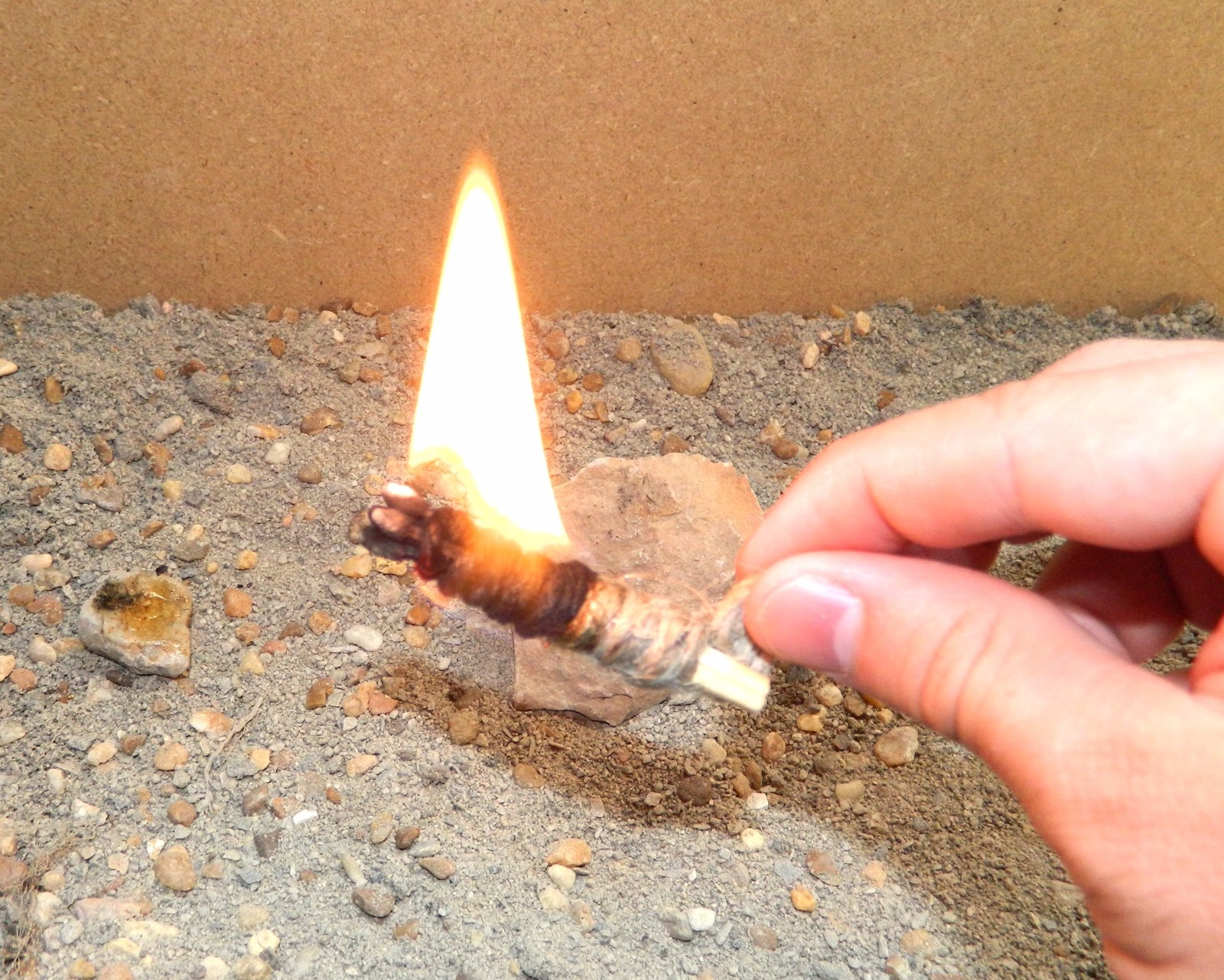 3-Hr. Eco-Friendly Outdoor Survival Buddy Burner + 5 Fire Tinder Buddy Matches