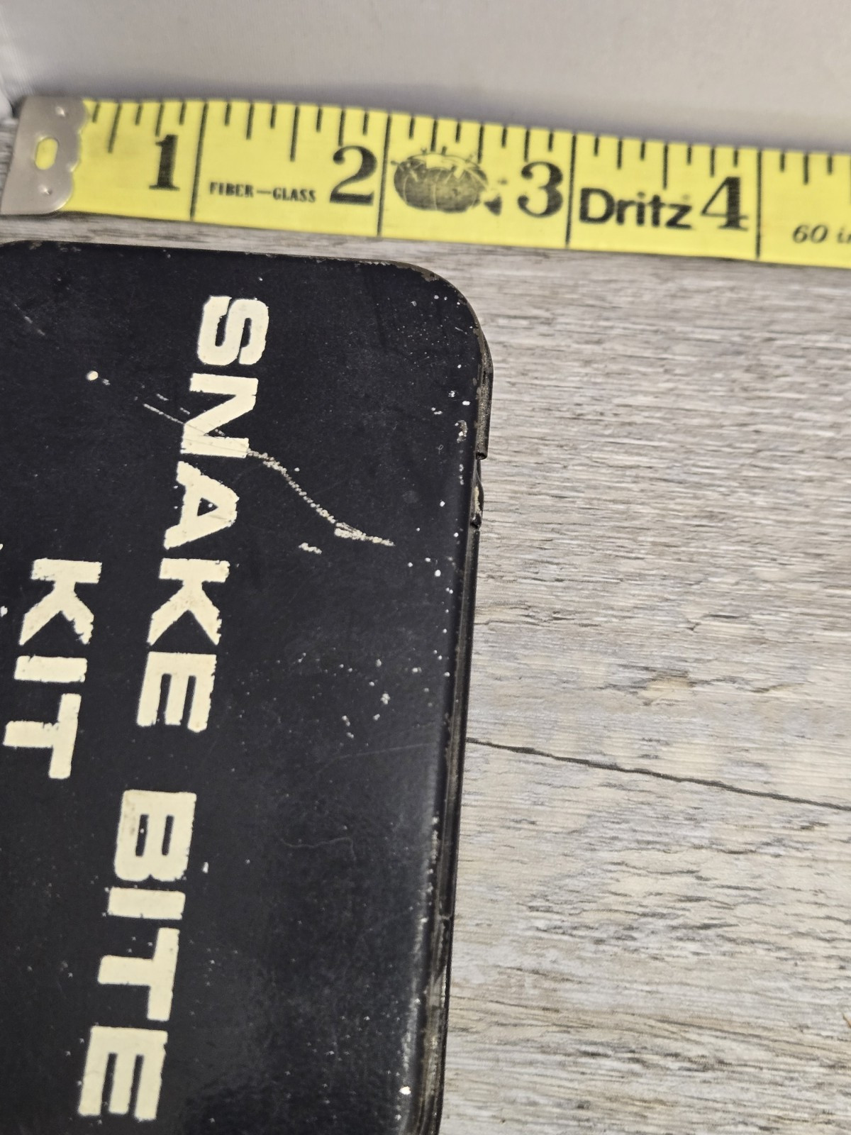 Vintage American Optical Snake Bite First Aid Suction Kit Open For Pics