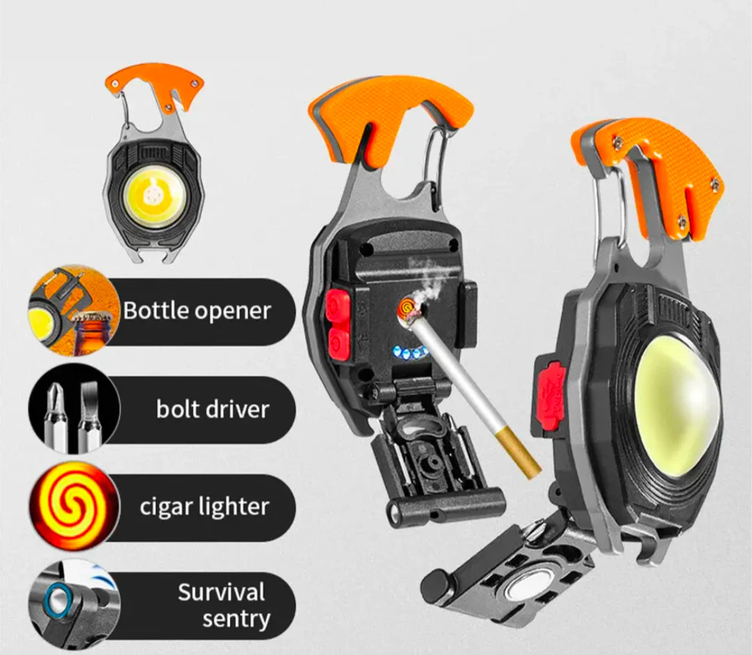 7‑in‑1 Survival Clip Light Tool – Multi‑Function | PrepPro