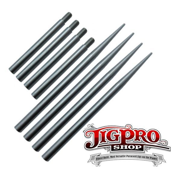 (4) 5 1/4″ STAINLESS 550# PARACORD FID, LACING, STITCHING NEEDLE INC. EXTENSION