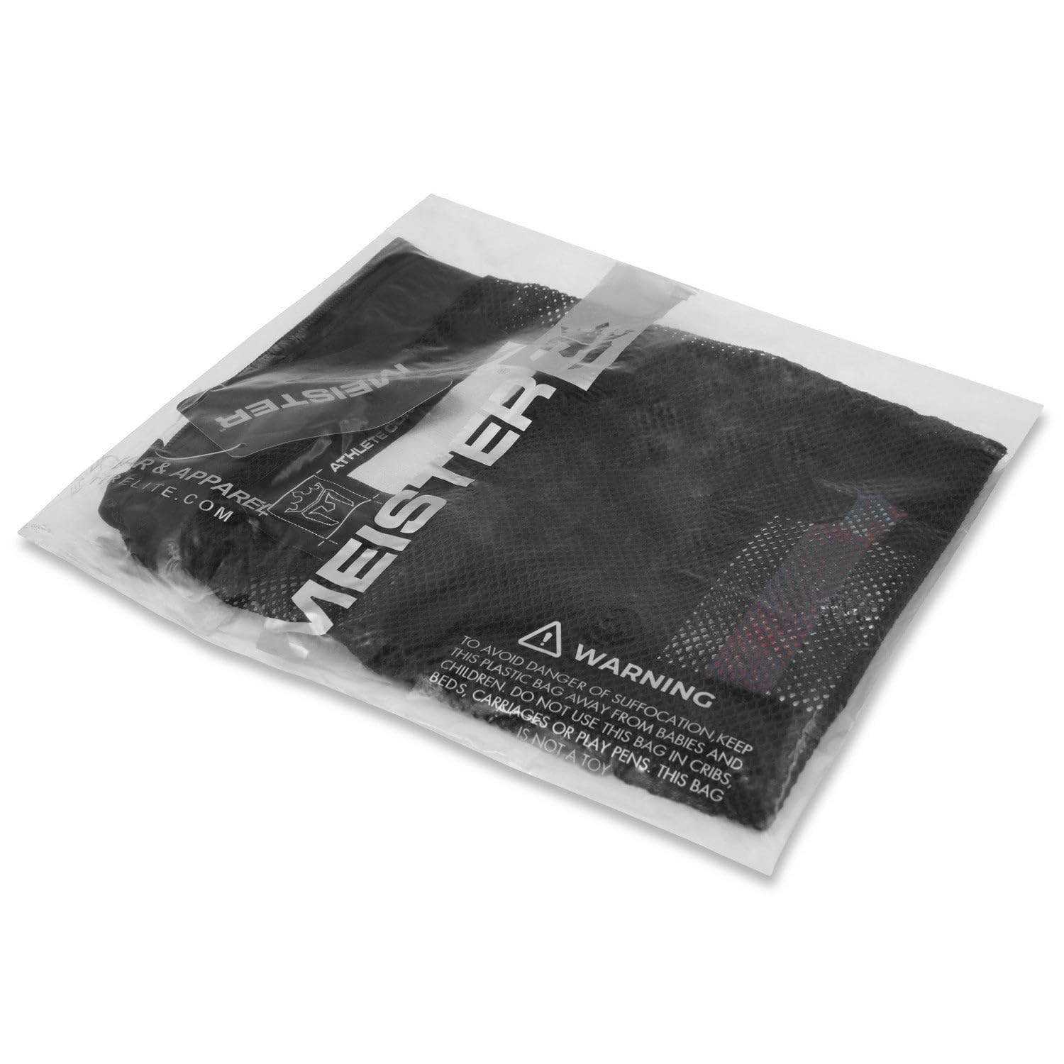 Meister Athlete Wash Bag – Mesh / 16” Tall x 14.5” Wide, Black