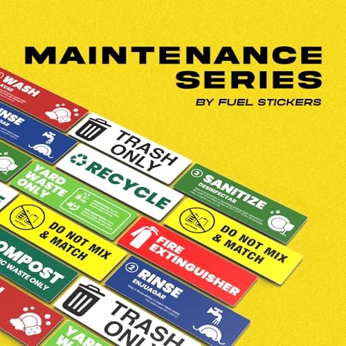 Hydraulic Oil Only Sticker | Cans, Containers, Drums, Tanks, and More – 20-Pack