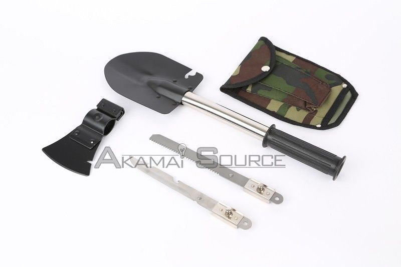 Ultimate Survival Knife Shovel Axe & Emergency Camping Hiking Survival Tool Gear