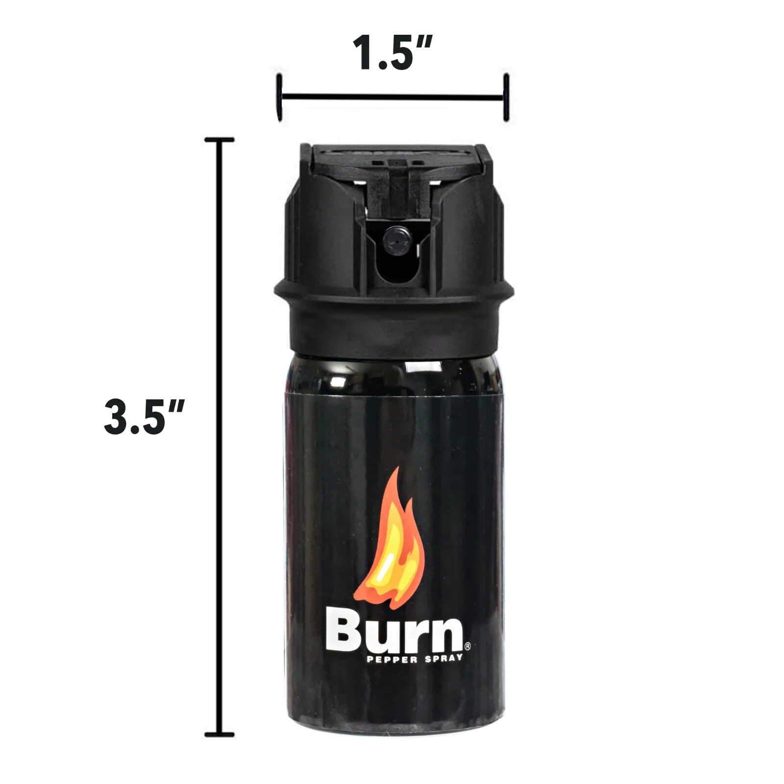2 Pack Burn Pepper Spray 1.35oz Self Defense & Personal Safety – Police Grade