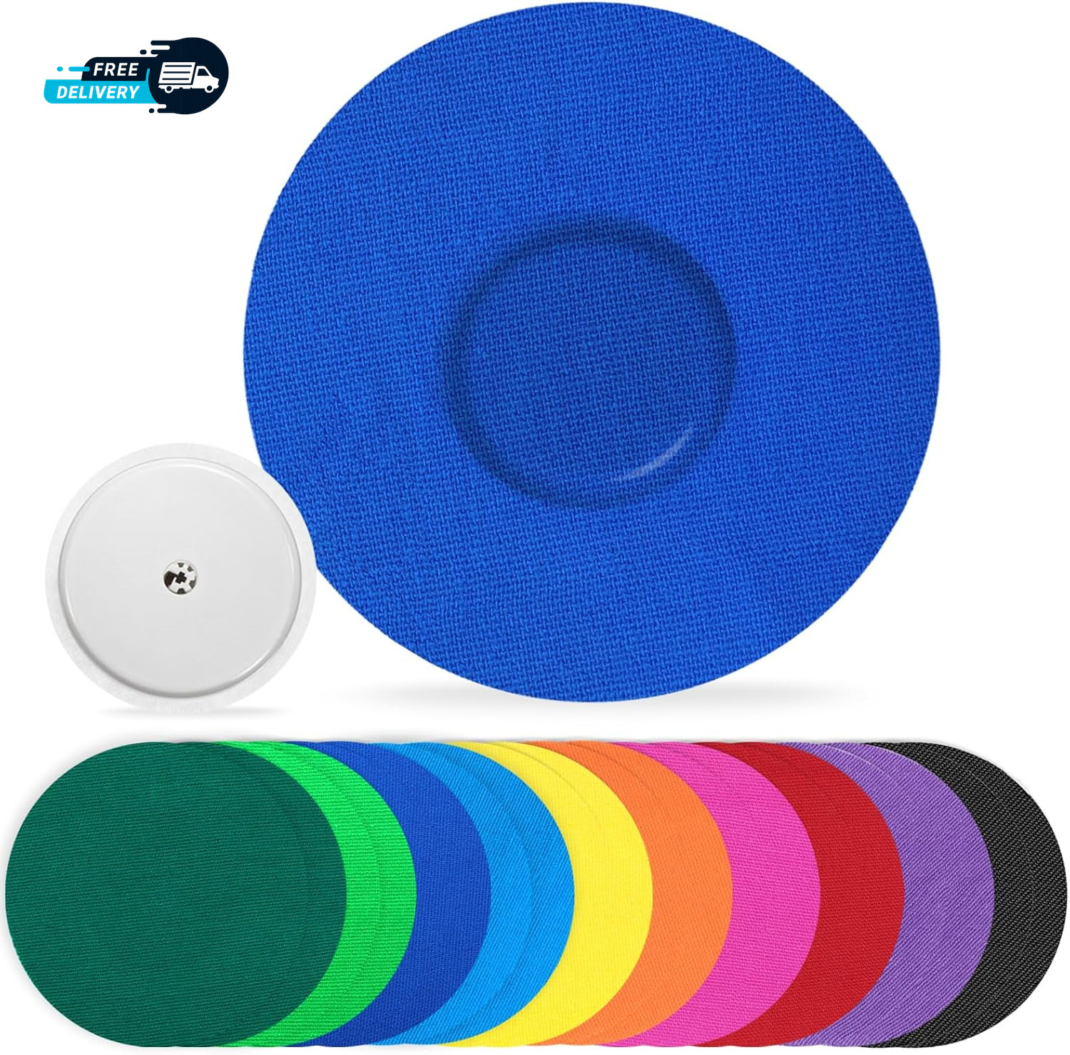 Freestyle Waterproof Libre 2 Sensor Covers 20Pack Adhesive Patches for Libre