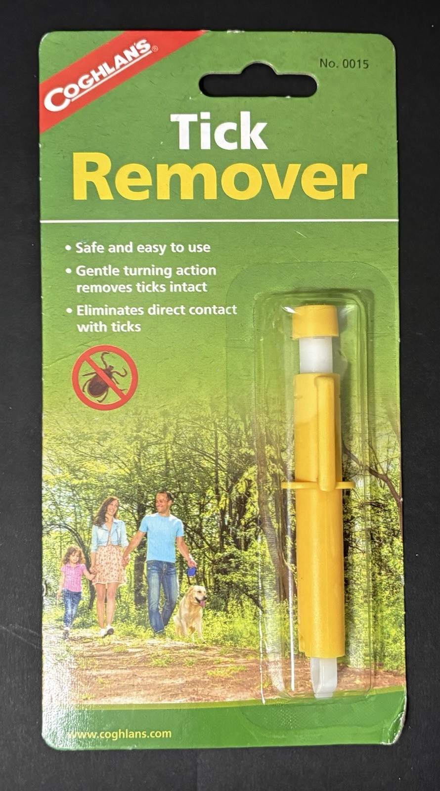 New Sealed Coghlan’s Tick Remover for Camping, Hiking, Fishing, Outdoors #0015