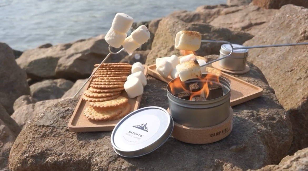 Portable Campfire – Smokeless – New Sealed Indoor Outdoor Kakwaco camping candle