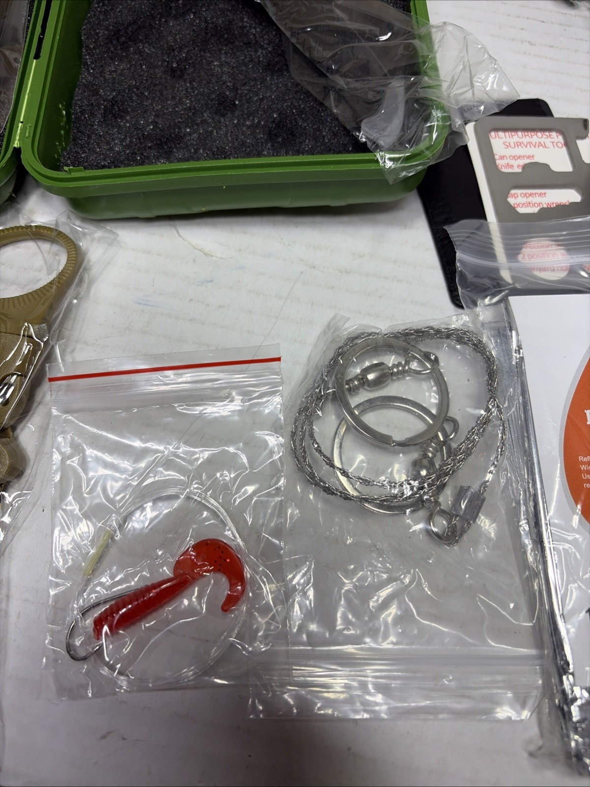 12-In-1 Survival Kit ERE-24014, Outdoors, Scouting, Hunting, Fishing, NEW