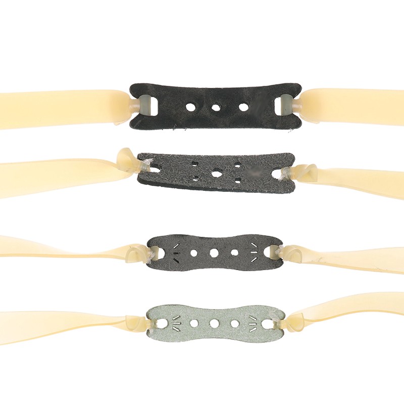 4Pcs 1/1.2/1.2/2mm Shooting Rubber Bands Hunting Slingshot Flat Rubber Bands