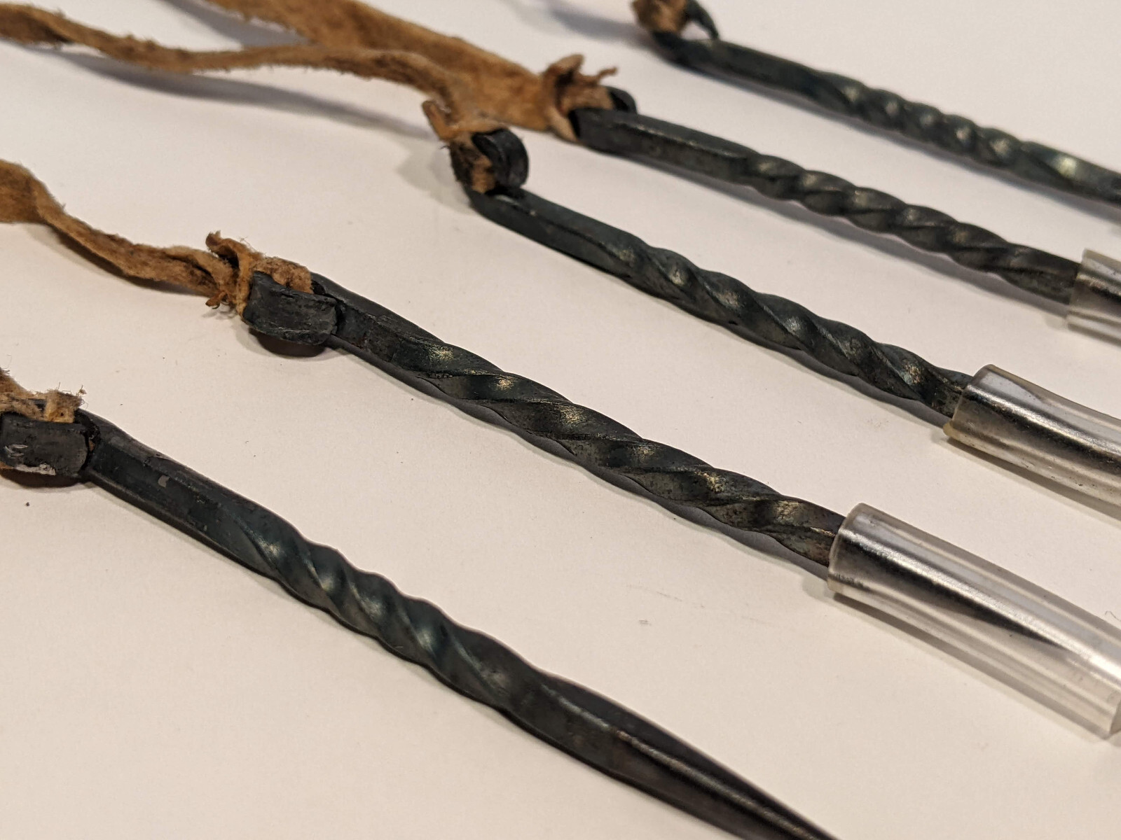 Lot of 5 Marlin Spikes, 3″ Hand-Forged Paracord Knotting Tool