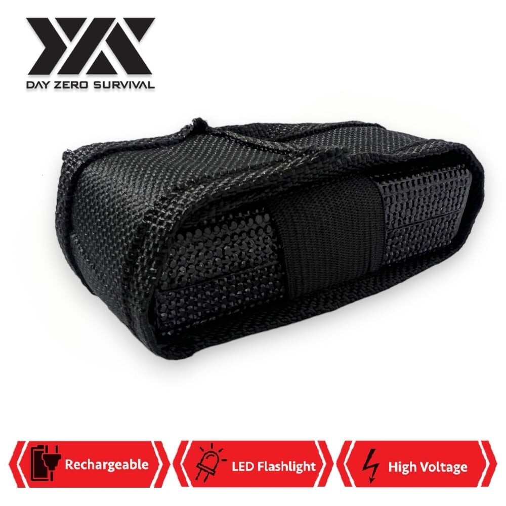 Bling It On Rhinestone Self Defense Stun Gun Black Jeweled Personal Security
