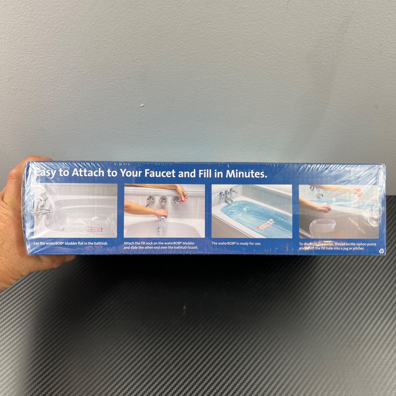 Water BOB Survival Emergency Drinking Fresh Water Storage 100-Gallons Kit Sealed