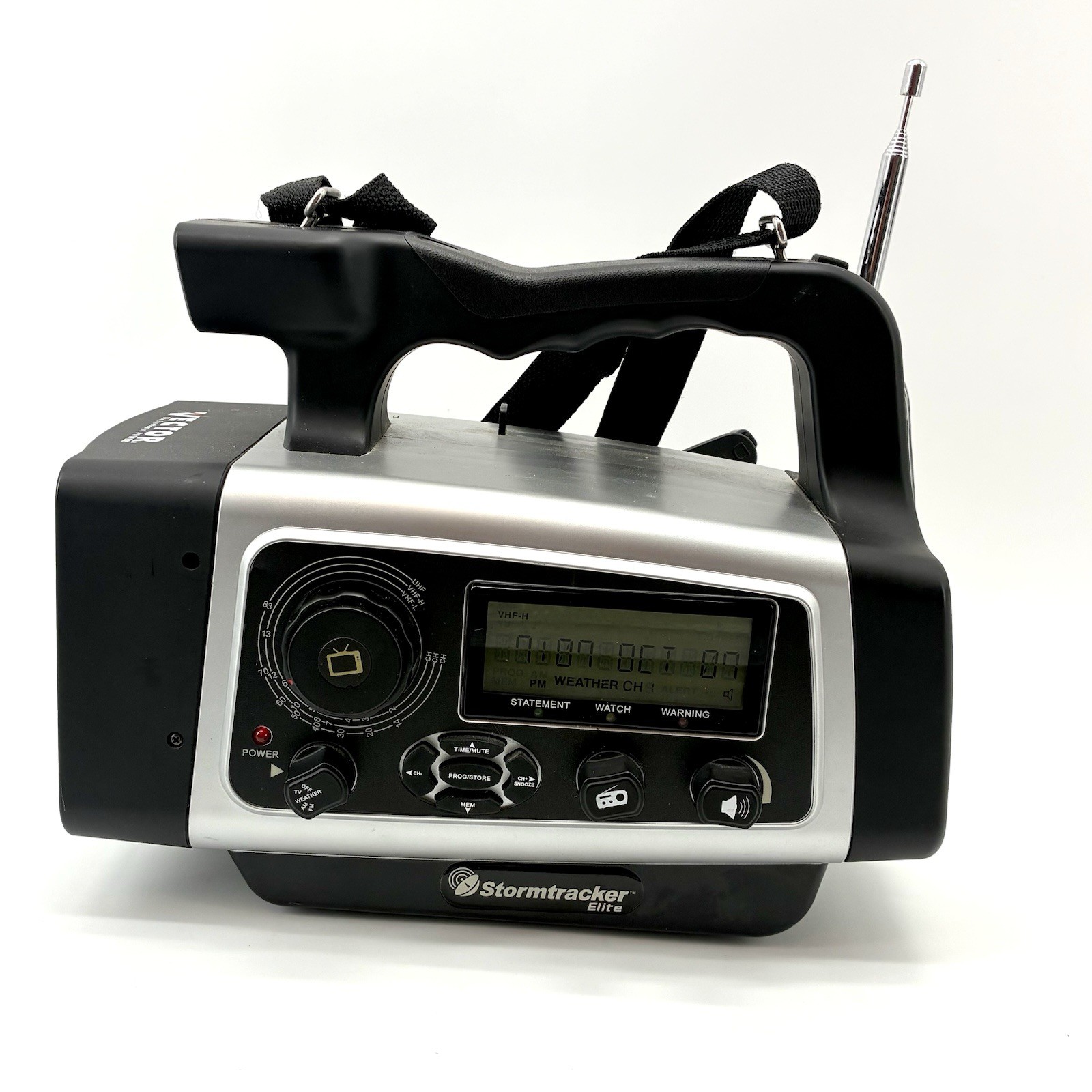 Vector Stormtracker Elite WC300DSV Weather Radio TV Flashlight Works (ST)