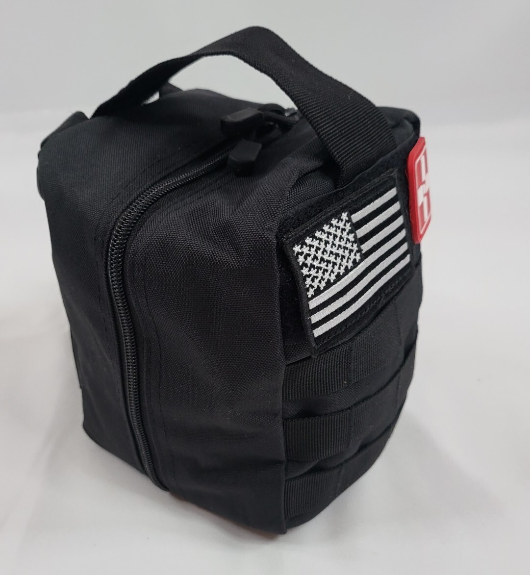 Emergency Survival Kit First Aid Bug out Military Prepper Kit Black Pouch 235Pcs